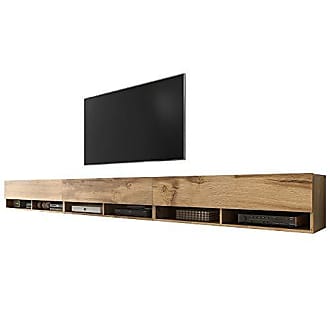 Kernbuche Eiche Sonoma Fernsehschrank TV Board TV Lowboard 2 Schubladen Holz Nb 