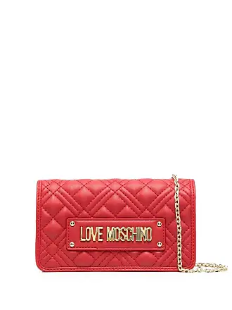 Buy Love Moschino Fuchsia Quilted Trifold Wallet at Redfynd