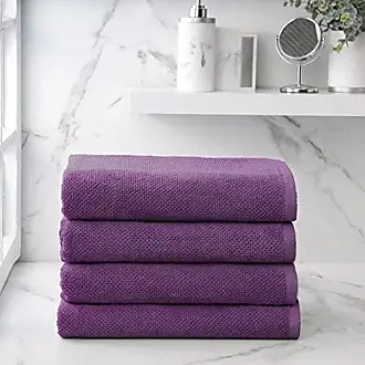 Welhome Franklin Premium, 2 Bath towels 2 Hand towels 2 Washcloths, Textured Aqua Bathroom Towels Set, Hotel & Spa Towels for Bathroom, Soft &  Absorbent