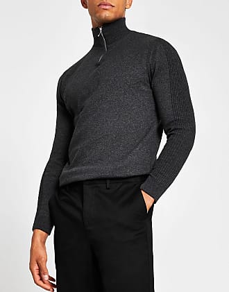Gray Half-Zip Sweaters: 93 Products & up to −71% | Stylight