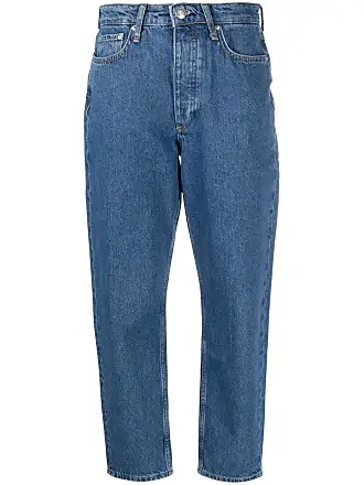 High-rise tapered jeans - Women