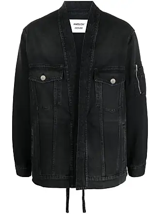 AMBUSH layered varsity jacket - Black
