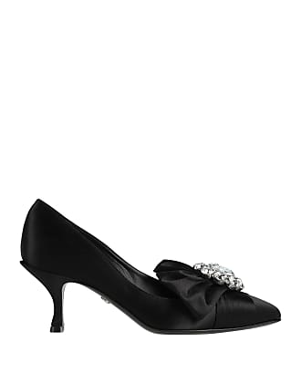 Femme Chaussures Chaussures à talons Escarpins Platform shoes in patent leather Dolce & Gabbana en coloris Noir 