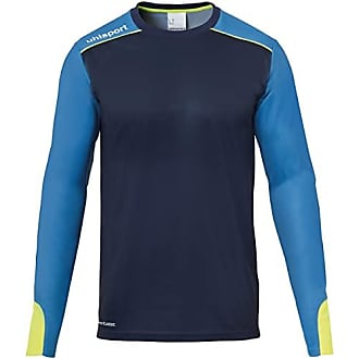 Uhlsport Uhlsport vêtements de soccer masculin X bleu marine / azur Hauts LIGA 1/4 zip 