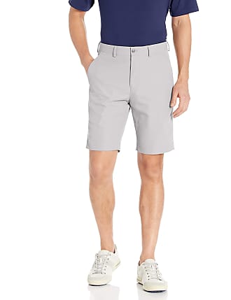 Louis Raphael mens Golf Performance Soil Wicking Golf Flat Front Shorts, Grey, 40 US