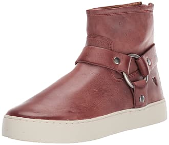 Frye Womens Lena Harness Bootie Sneaker, Rosewood, 8.5 Medium US