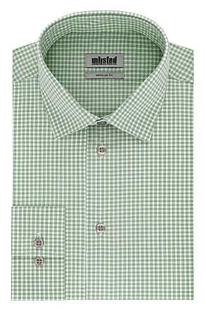 Unlisted by Kenneth Cole Herren Dress Shirt Regular Fit Check Smokinghemd