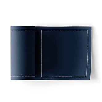 My Drap Dinner Napkins, Cotton, Black, 12 Units Petrol Blue