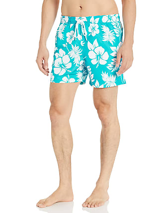 Calvin Klein Men's Quick-Dry UPF 50+ Island Camo Swim Trunks - Macy's