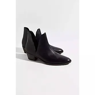 Free People Sienna Leather Square Toe Ankle Booties