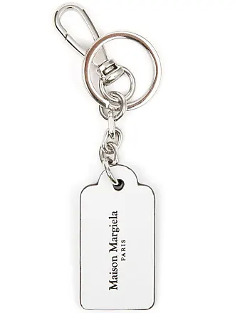 Silver Artist Stripe Mini Keyring