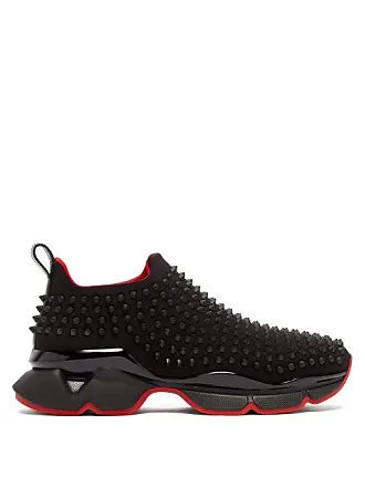 Womens louboutin spike outlet trainers