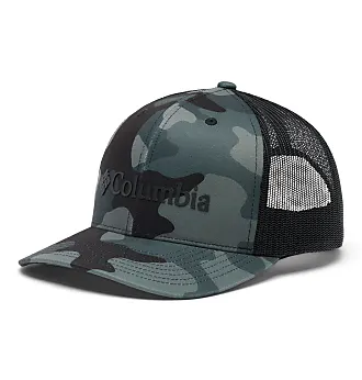 Columbia Unisex Rugged Outdoor Mesh Hat, Black Mod Camo/Tree Flag