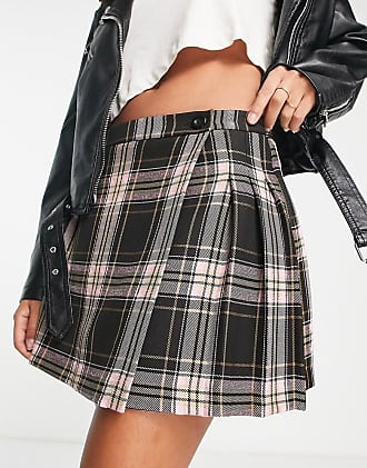 Check Pleated Skirt ミニスカート スカート レディース 【再入荷】