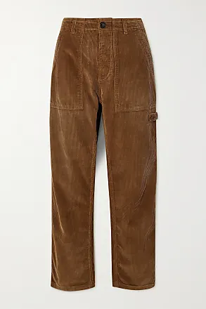 RAG & BONE Logan high-rise straight-leg cotton-blend corduroy pants