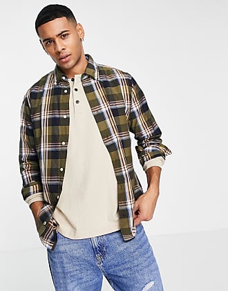 Camisa o sobrecamisa manga larga Uomo Vestiti Top e t-shirt Camicie Camicie a quadri Tommy Jeans Camicie a quadri 
