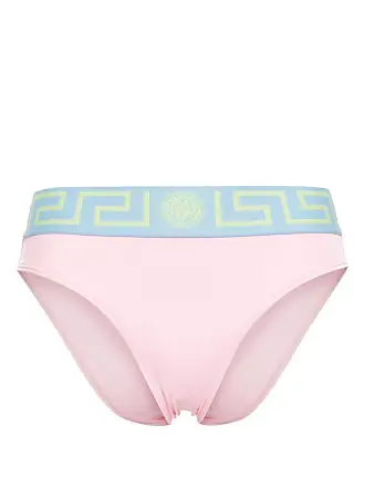 Versace Underwear Pink Greca Border Bikini Top – BlackSkinny