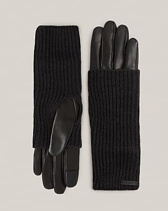 Givenchy logo-patch Woollen Gloves - Farfetch