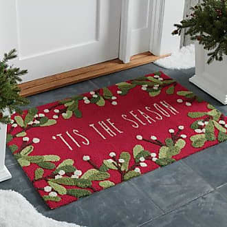 Kaf Home Coir Doormat With Heavy-duty, Weather Resistant, Non-slip Pvc  Backing, 17 By 30 Inches, 0.6 Inch Pile Height