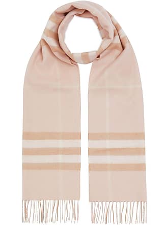 Womens Mens Accessories Mens Scarves and mufflers Save 2% Burberry Organic Cotton Scarf in Orange 
