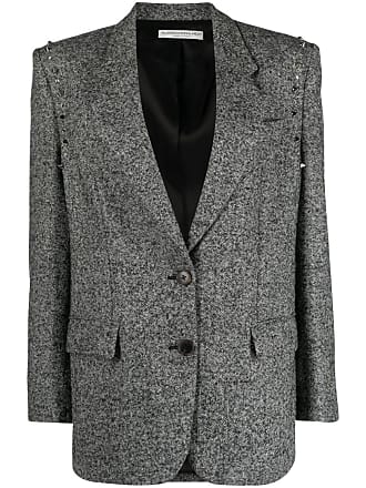 Boden The Marylebone Textured Wool Blend Blazer, Black, 8