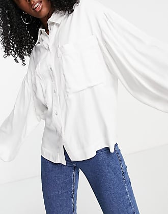 Femme Vêtements Tops Chemises Chemise Synthétique TOPSHOP en coloris Blanc 
