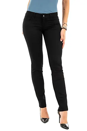 MYSTERY PUSH UP SKINNY TRUE BLACK JEANS