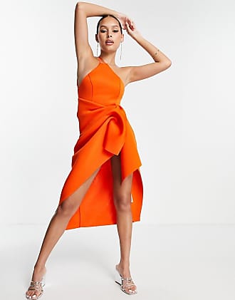 Tori Richard One Shoulder Dress abstract pattern Fashion Dresses One Shoulder Dresses 