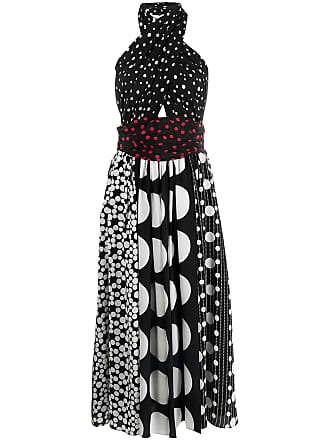 Dolce & Gabbana polka dot halterneck dress - Black