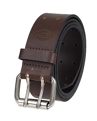 Double Down Leather Belt | Made in USA | Leather Belt for Men | Two Prong Mens Work Belt | Men's Belts Casual