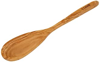 Staub Olivewood 12 Silicone Spoon Spatula - Basil 