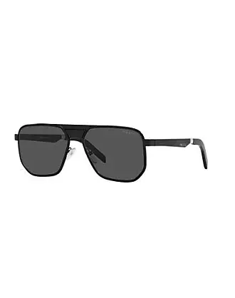 Men's Black Prada Aviator Sunglasses: 27 Items in Stock