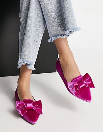 Womens Flats and flat shoes Miu Miu Flats and flat shoes Save 14% Miu Miu Satin Ballerina Shoes in Pink 