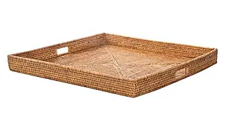 La Jolla Rattan Breakfast Tray with Folding Legs