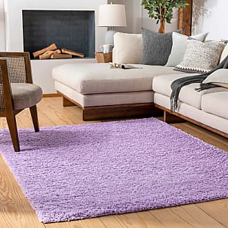 sooyoo Coral Velvet Carpets New Solid Color Big Rugs Purple TstSimple modern Nordic Absorbent Antiskid Floor Mat Non-slip Machine washable Carpet for Home Living Room Kitchen Bedroom-40x60cm 