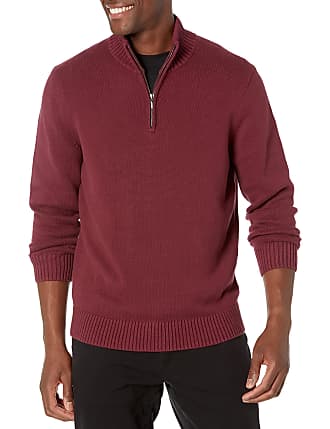 Green for Men Mens Clothing Sweaters and knitwear Zipped sweaters Save 42% Goodthreads Soft Cotton Quarter-zip Jumper in Deep Teal 