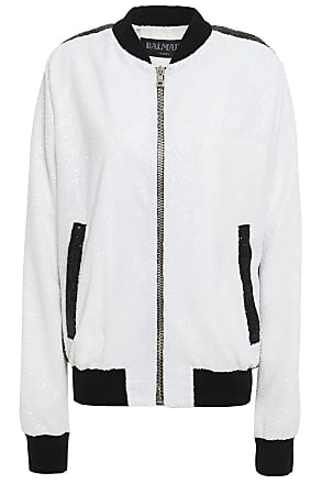 balmain aviator jacket