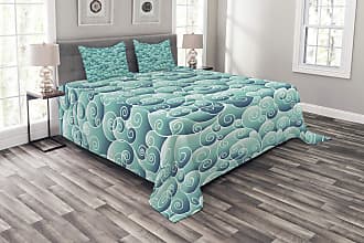 Lunarable Mushroom Pillow Sham Decorative Standard Queen Size Printed Pillowcase Dark Teal 30 X 20 Mushrooms Ornate Doodles with Swirls Eyes Psychedelic Botany and Growth