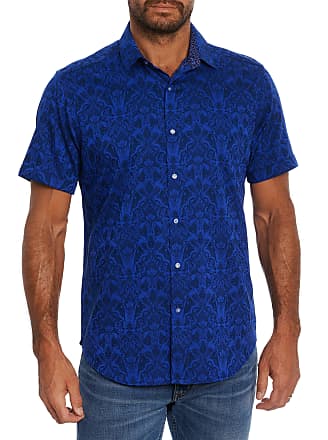 Robert Graham Robert Graham Highland Short Sleeve Button Down Shirt Tall