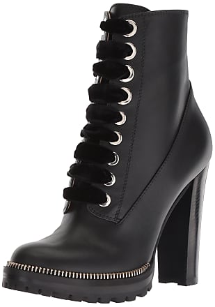 sergio rossi lace up booties