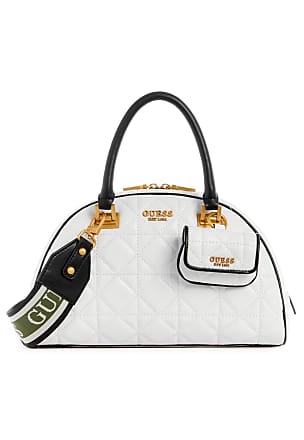 Buy GUESS White Mcclain Mini Double Zip Cross Body Bag for Women