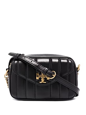 Tory Burch Kira Quilted Leather Camera Shoulder Bag In Brie