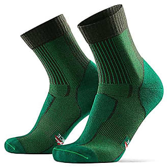 Lot de 5 paires de chaussettes antidérapantes - Vert foncé/vert