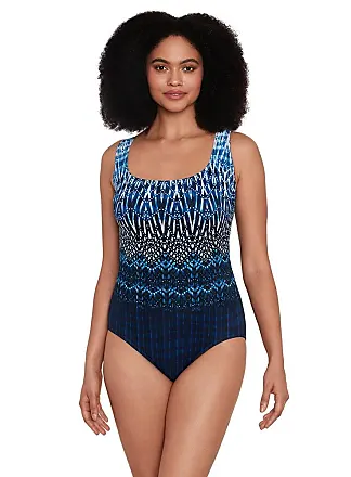 Longitude Women's Natural Riches Side Shirred Bandeau Long Torso One Piece  Swimsuit at