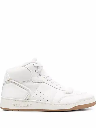 Saint Laurent Damon high-top espadrilles White 