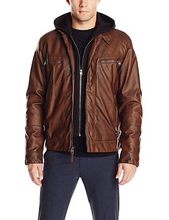 calvin klein jacket leather
