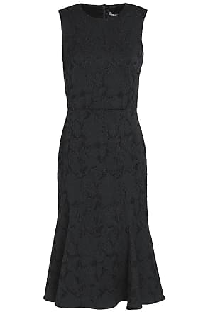 Dolce & Gabbana Dolce & Gabbana Woman Fluted Jacquard Dress Black Size 38