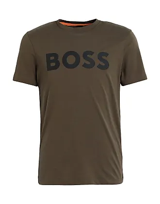 Hugo boss green t shirt best sale sale