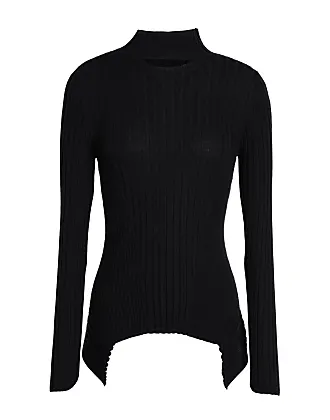SALES - Wolford Aurora black stretch-jersey top with trendy style