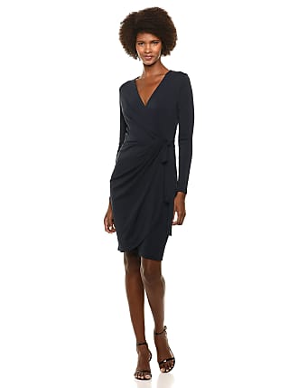 business casual wrap dress